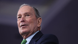 Bloomberg declares self pro-ice cream candidate, looks uncomfortable